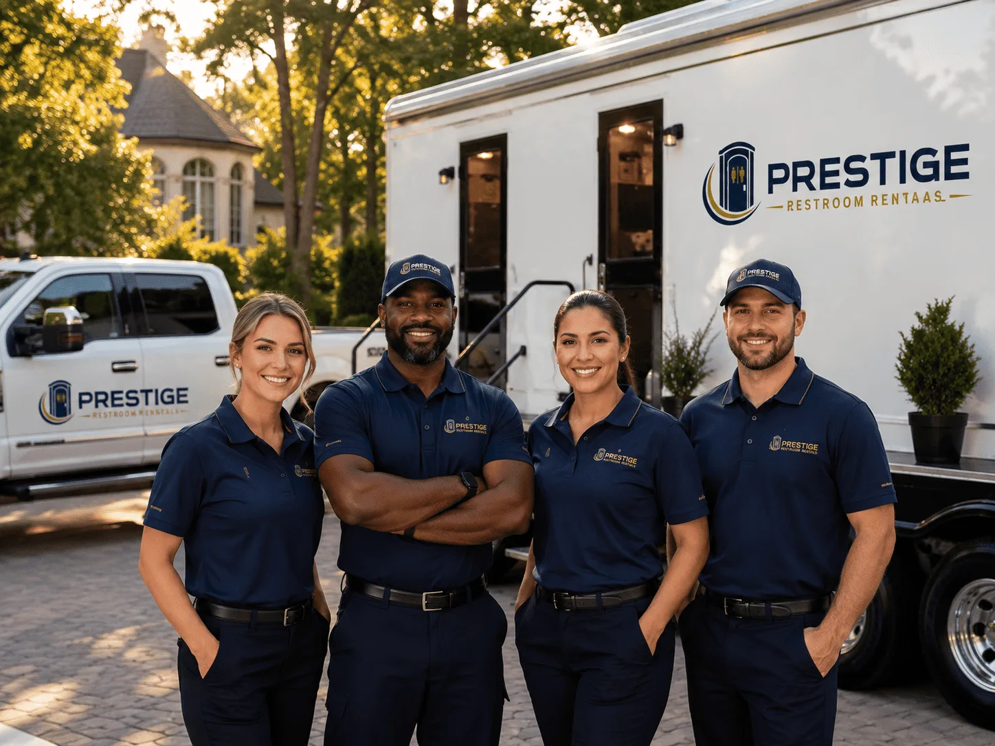 Trusted Luxury Portable Restrooms company in Lomax, IL